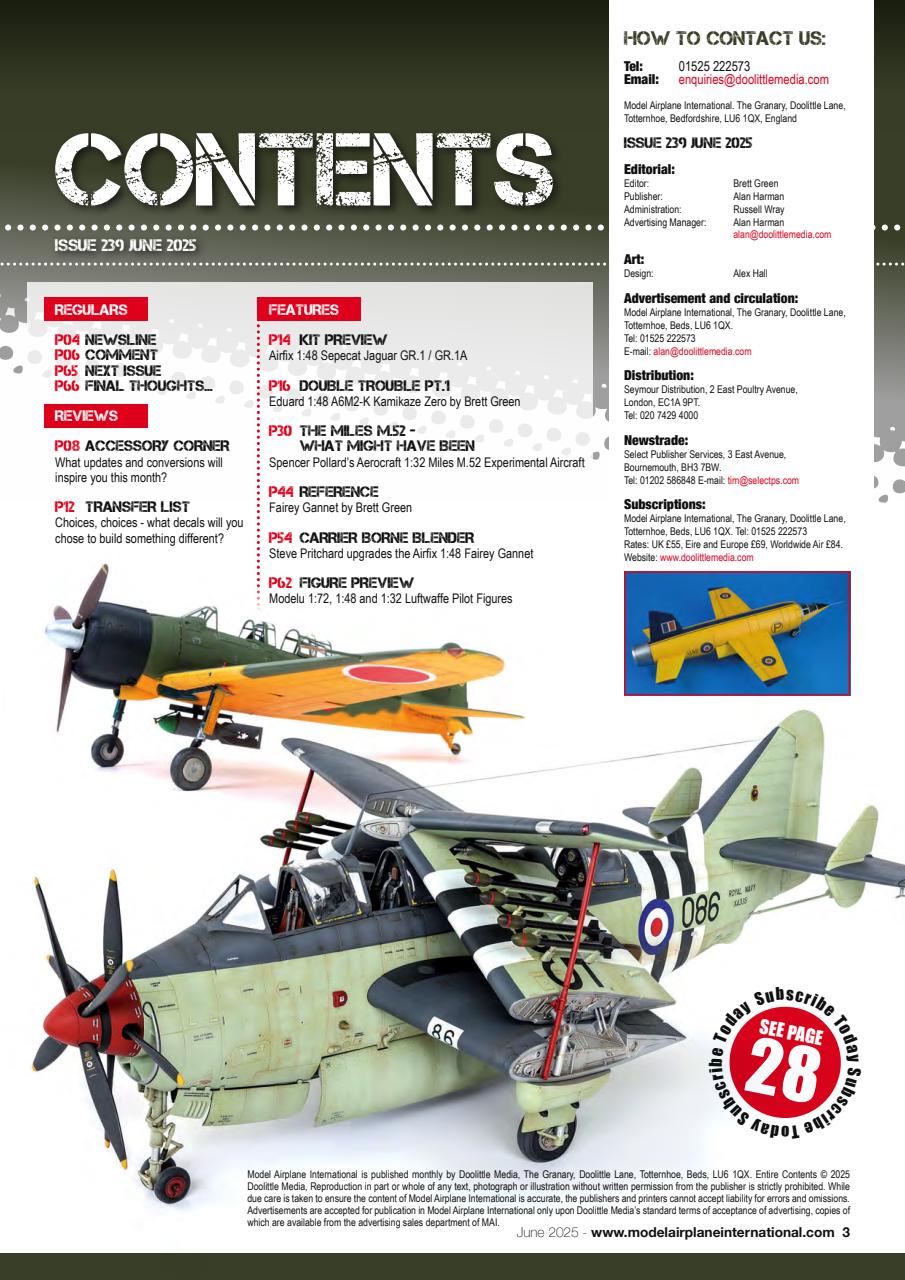 Model Airplane International Preview Pages