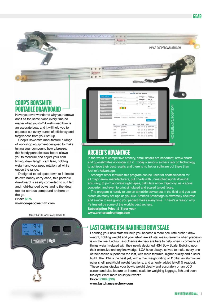 Bow International Preview Pages