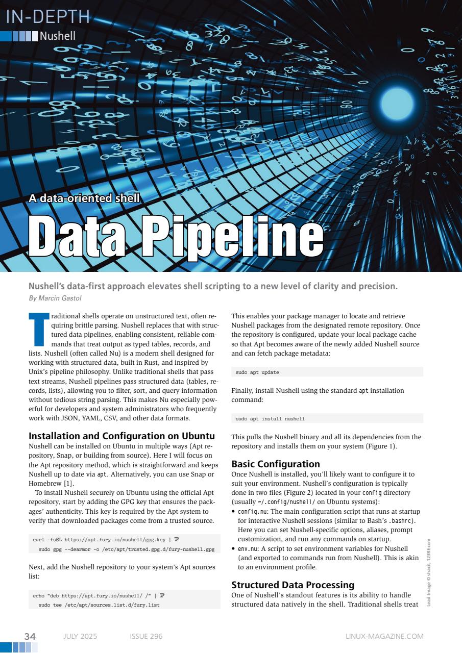 Linux Magazine Preview Pages