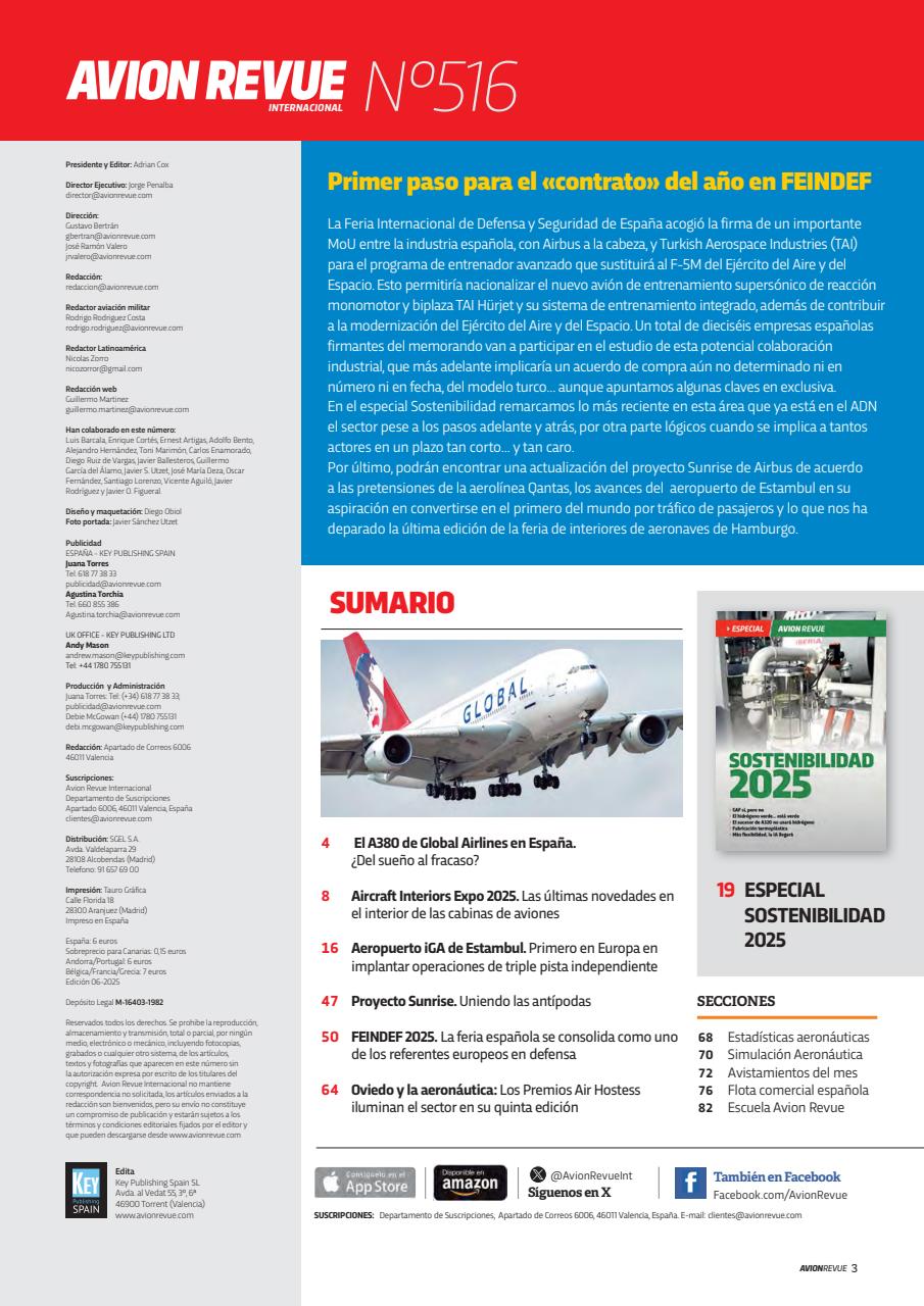 Avion Revue Internacional Preview Pages