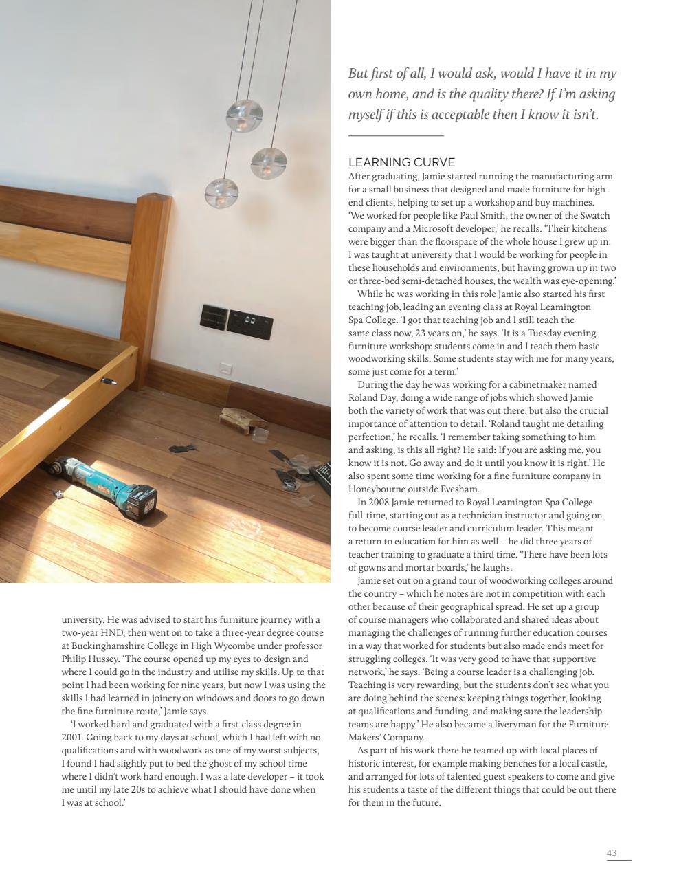 Furniture & Cabinetmaking Preview Pages