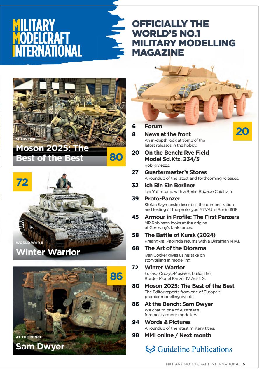 Military Modelcraft International Preview Pages