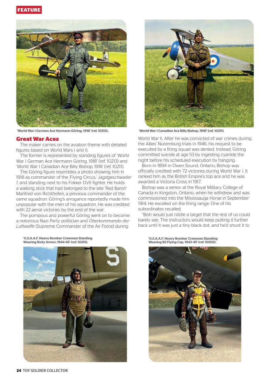 Toy Soldier Collector and Historical Figures Preview Pages