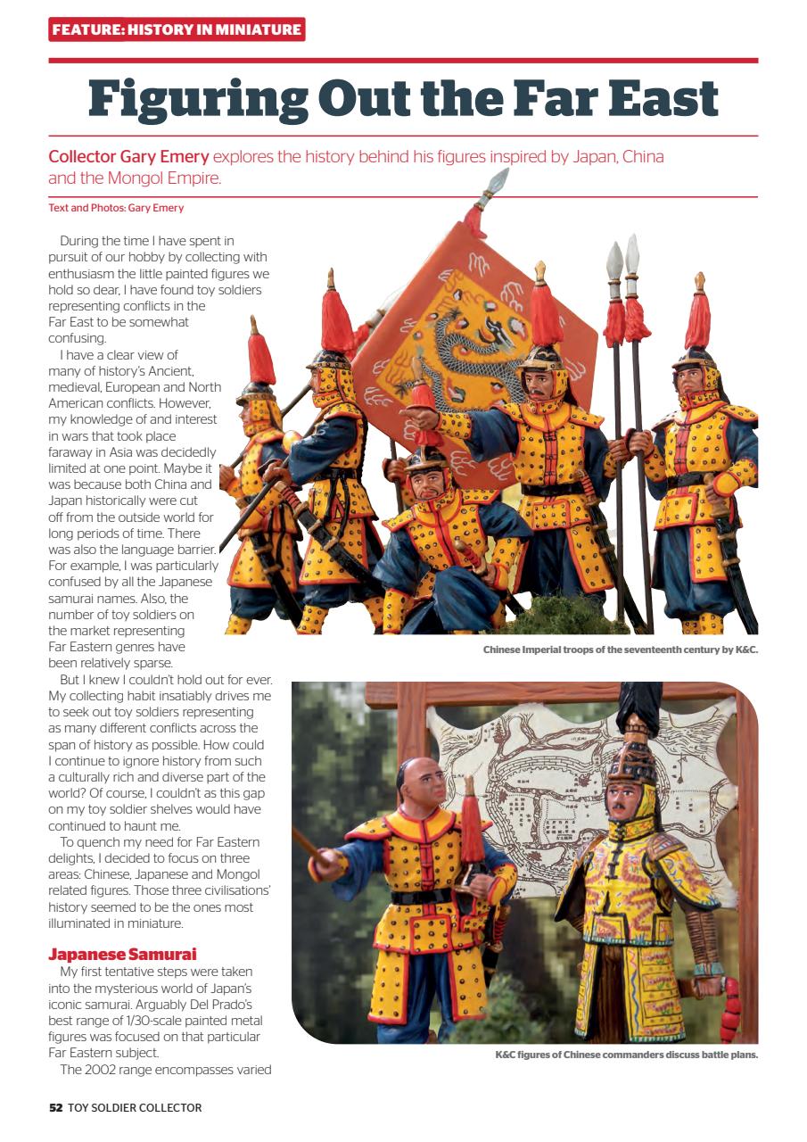 Toy Soldier Collector and Historical Figures Preview Pages