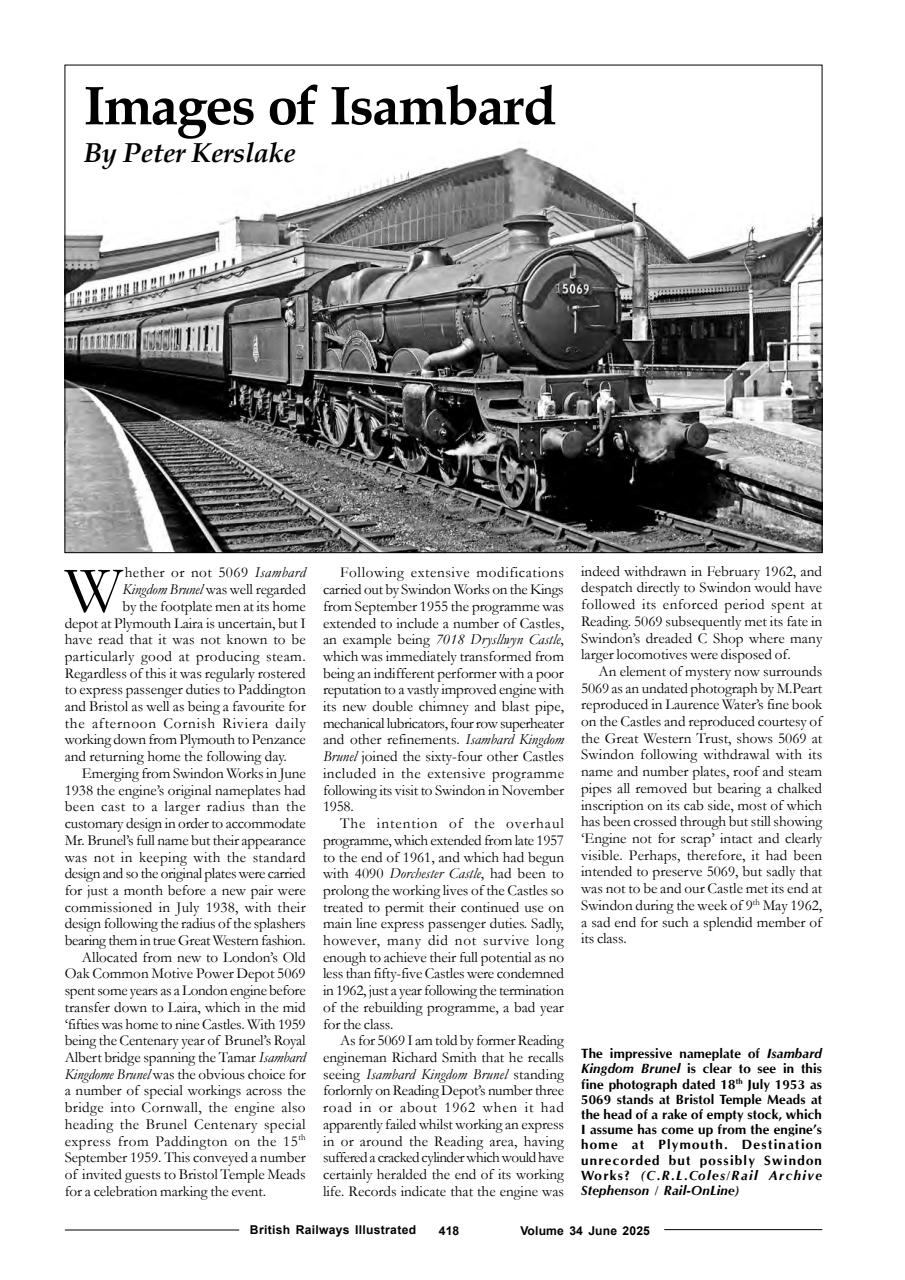 British Railways Illustrated Preview Pages