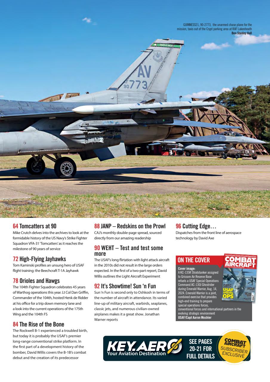 Combat Aircraft Journal Preview Pages