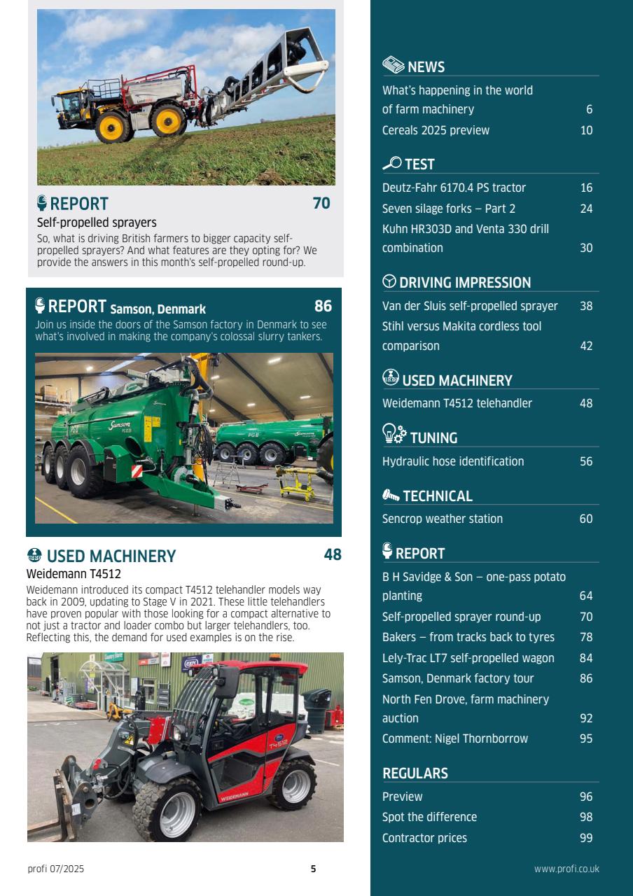 Profi International Preview Pages