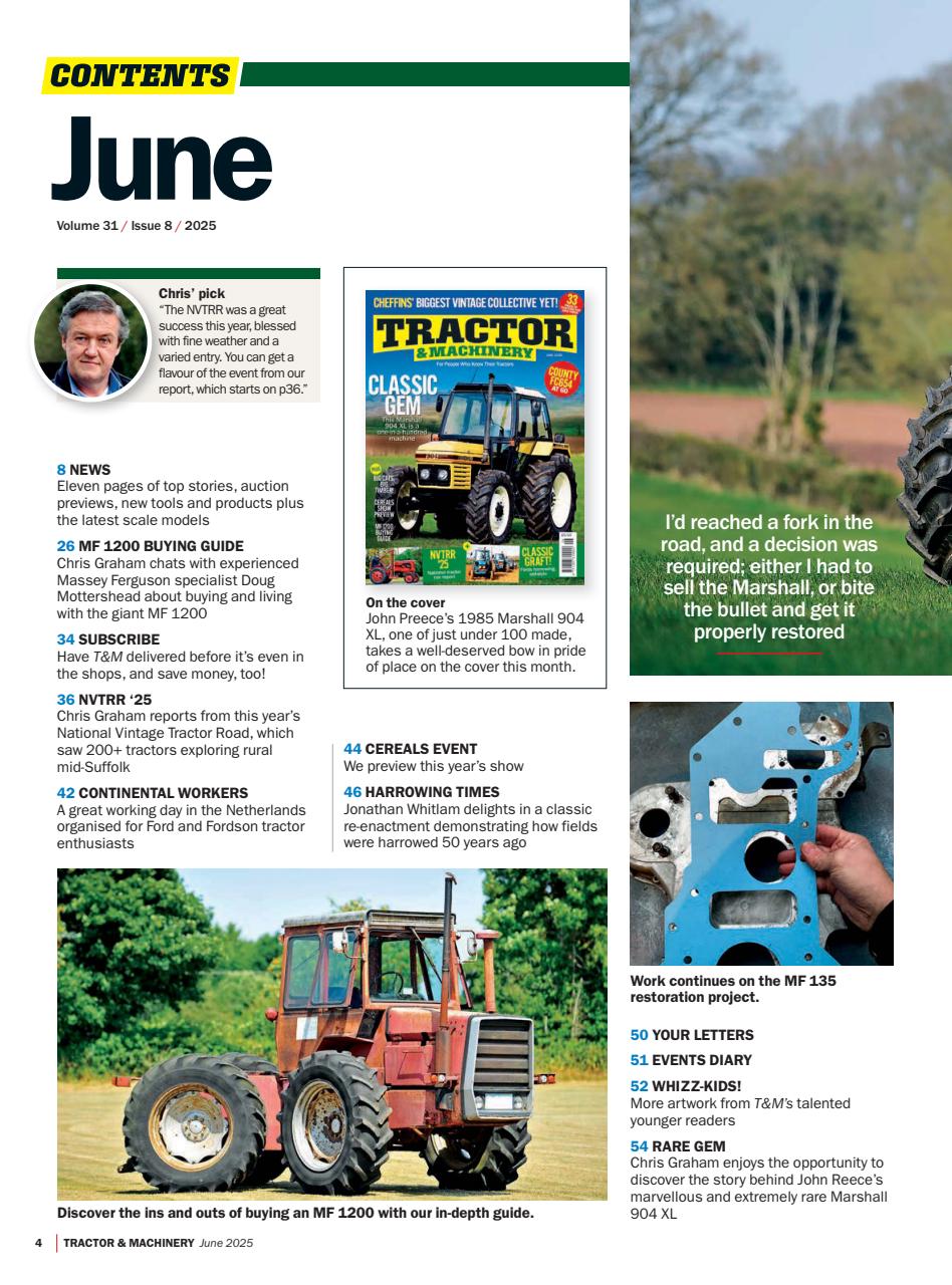 Tractor & Machinery Preview Pages
