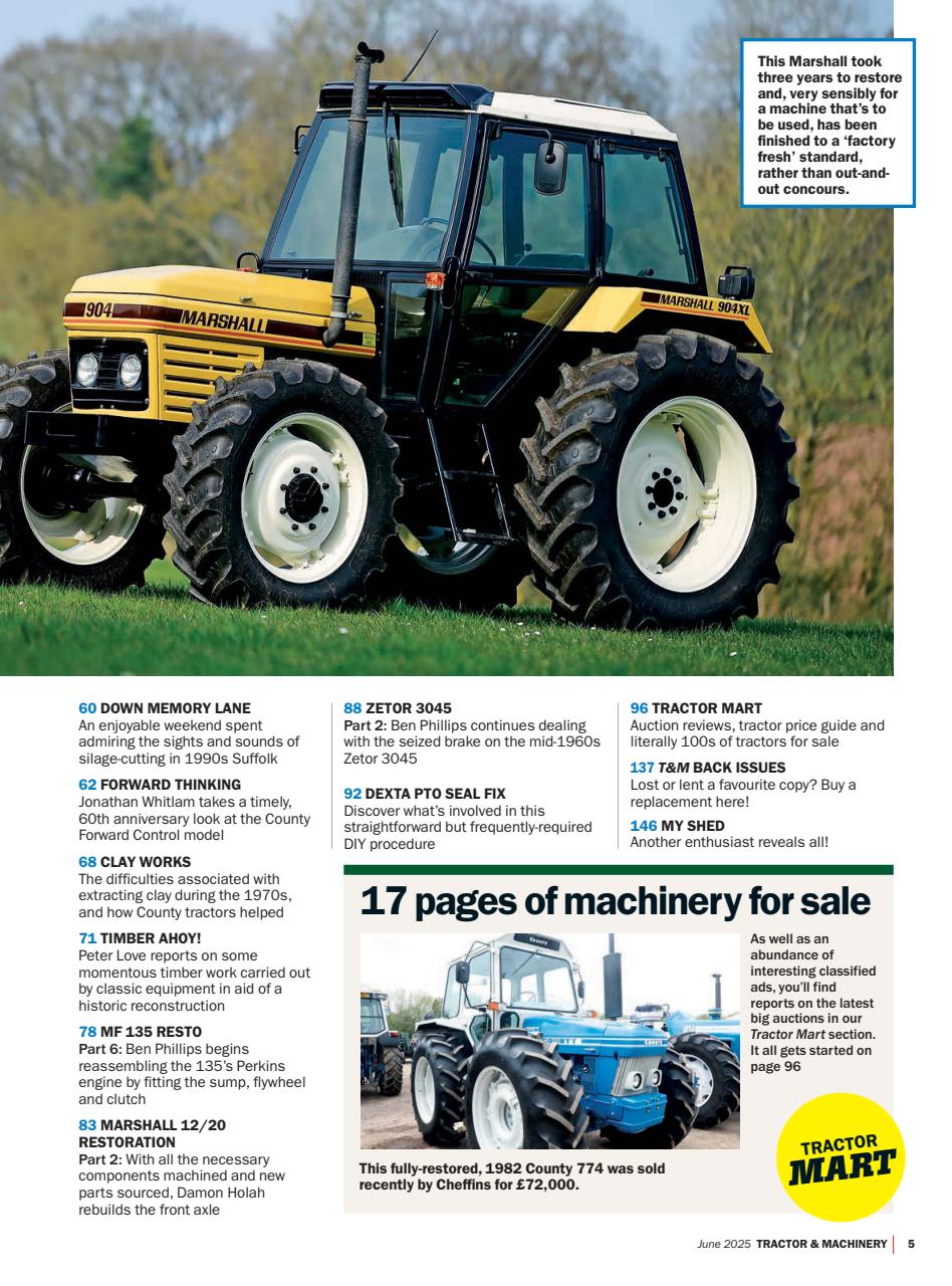 Tractor & Machinery Preview Pages
