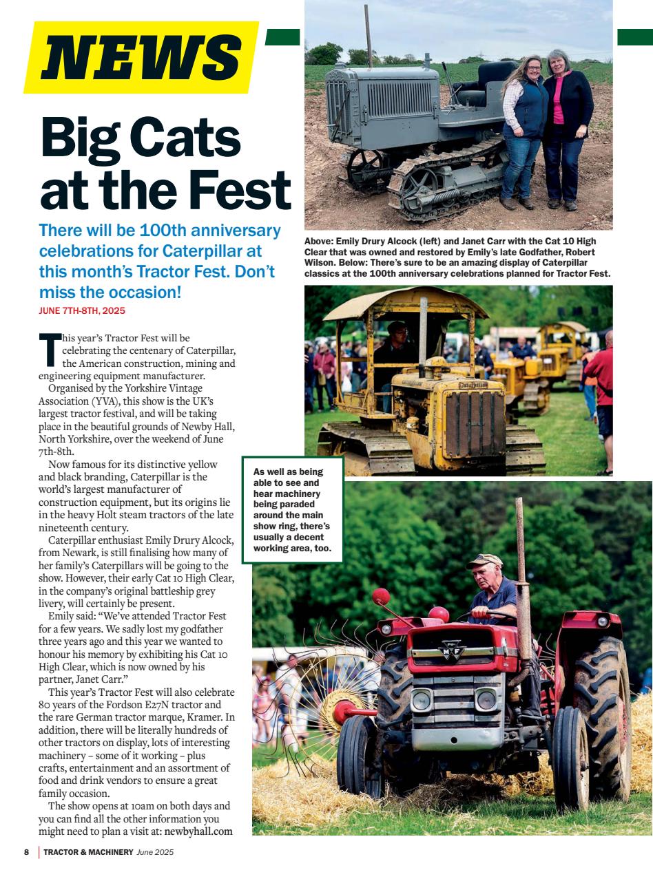 Tractor & Machinery Preview Pages