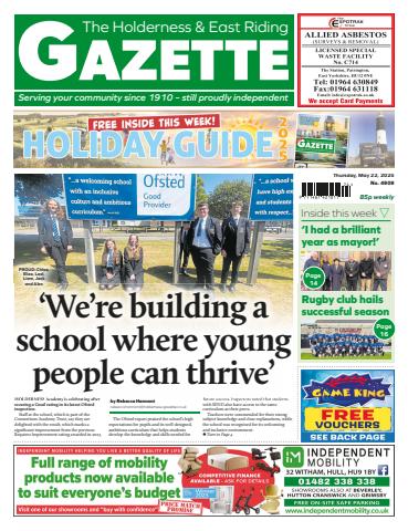 Holderness Gazette May 22, 2025 issue Holderness Gazette May 22, 2025