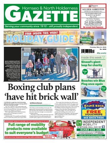 Hornsea Gazette May 22, 2025 issue Hornsea Gazette May 22, 2025
