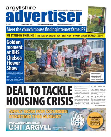 Argyllshire Advertiser issue Friday, May 23, 2025