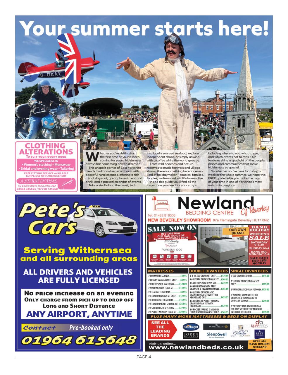 The Holderness & Hornsea Gazette Preview Pages