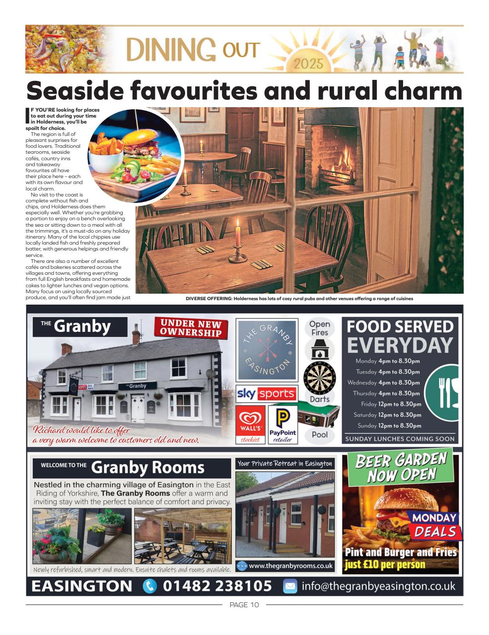 The Holderness & Hornsea Gazette Preview Pages