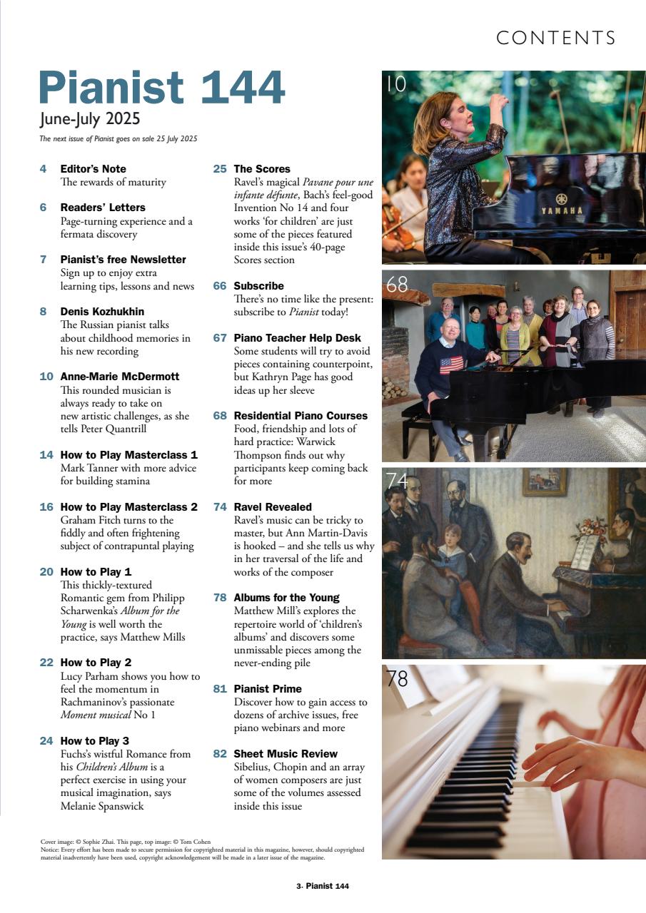 Pianist Preview Pages