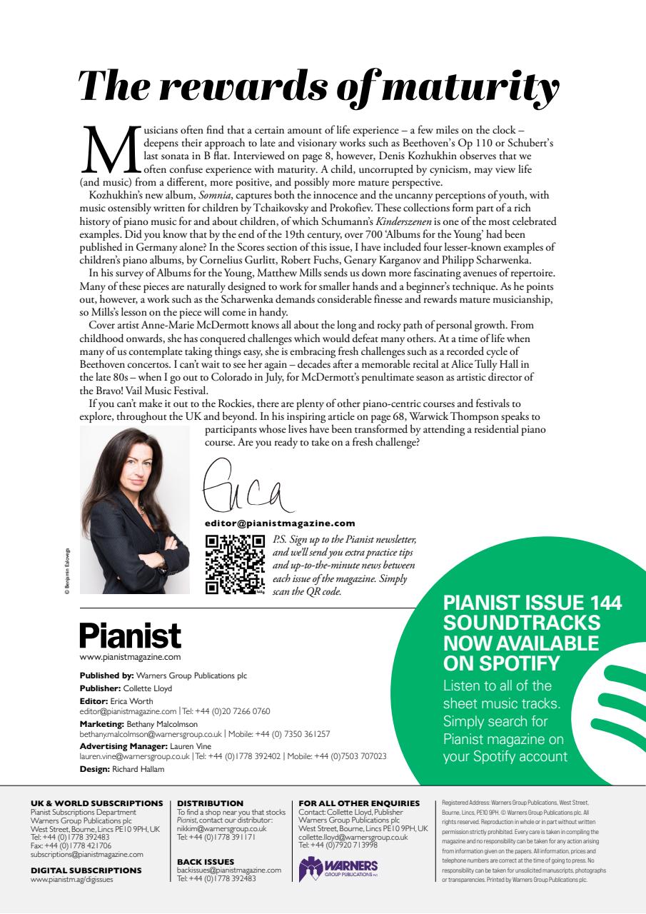 Pianist Preview Pages