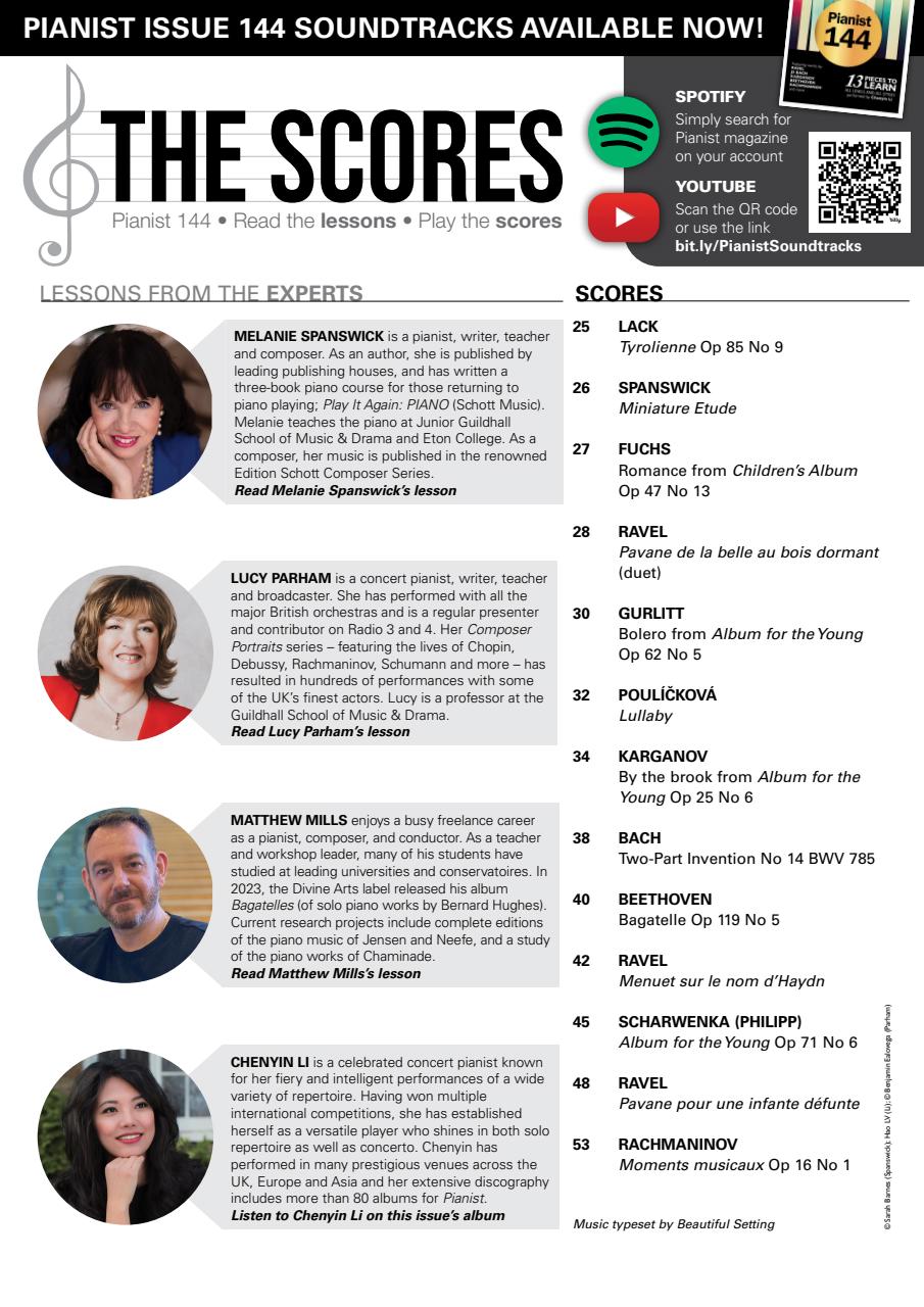 Pianist Preview Pages