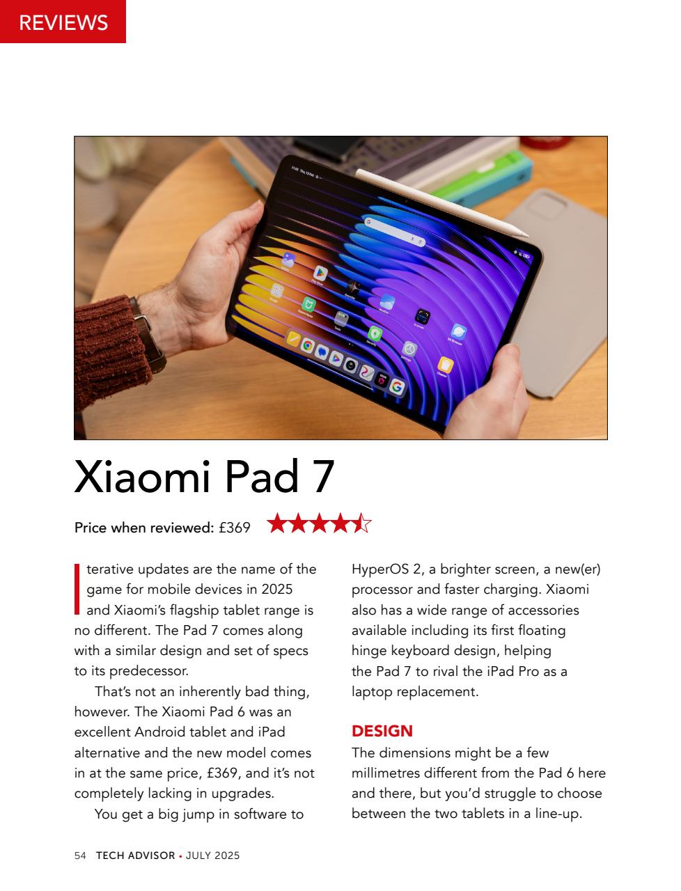 Tech Advisor Preview Pages