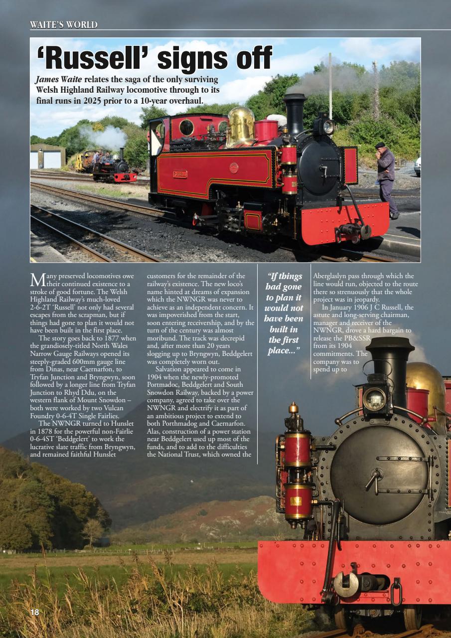 Narrow Gauge World Preview Pages