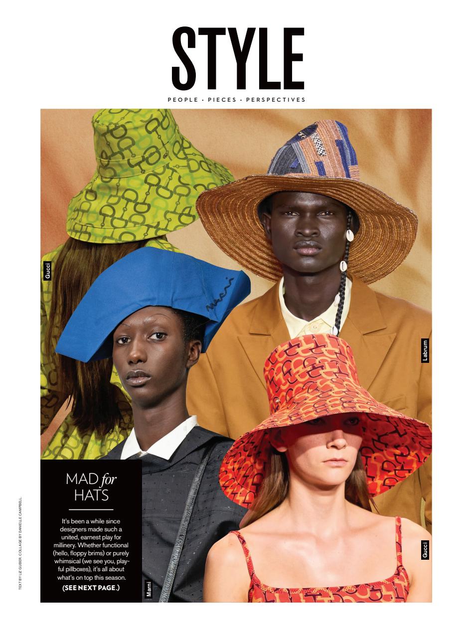 Fashion Magazine Preview Pages