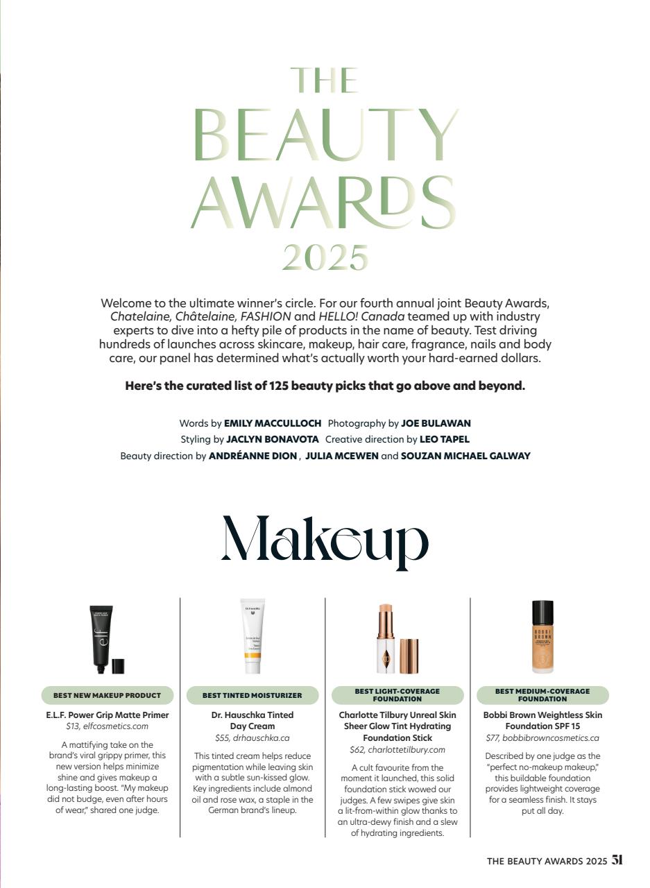 Fashion Magazine Preview Pages