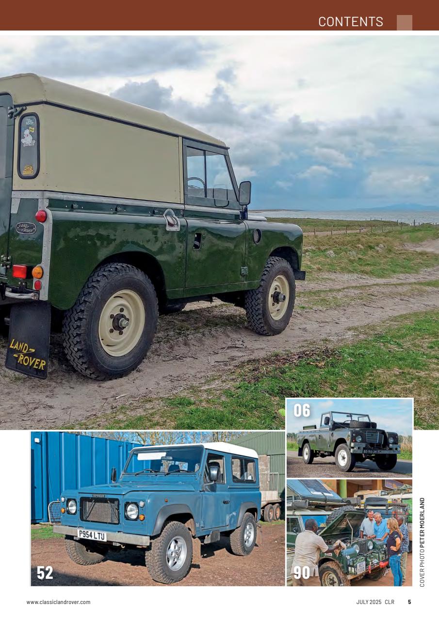 Classic Land Rover Magazine Preview Pages