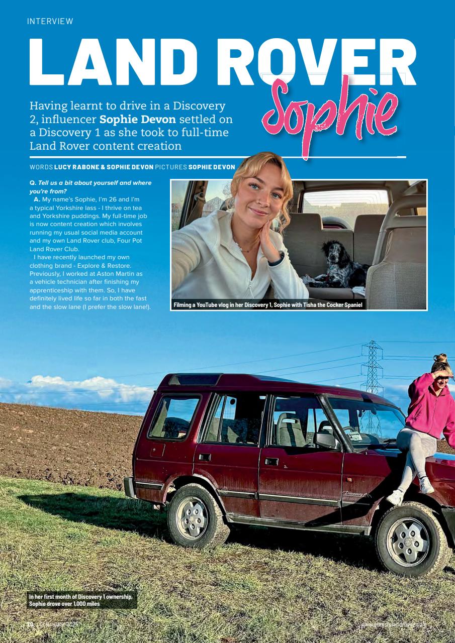 Classic Land Rover Magazine Preview Pages