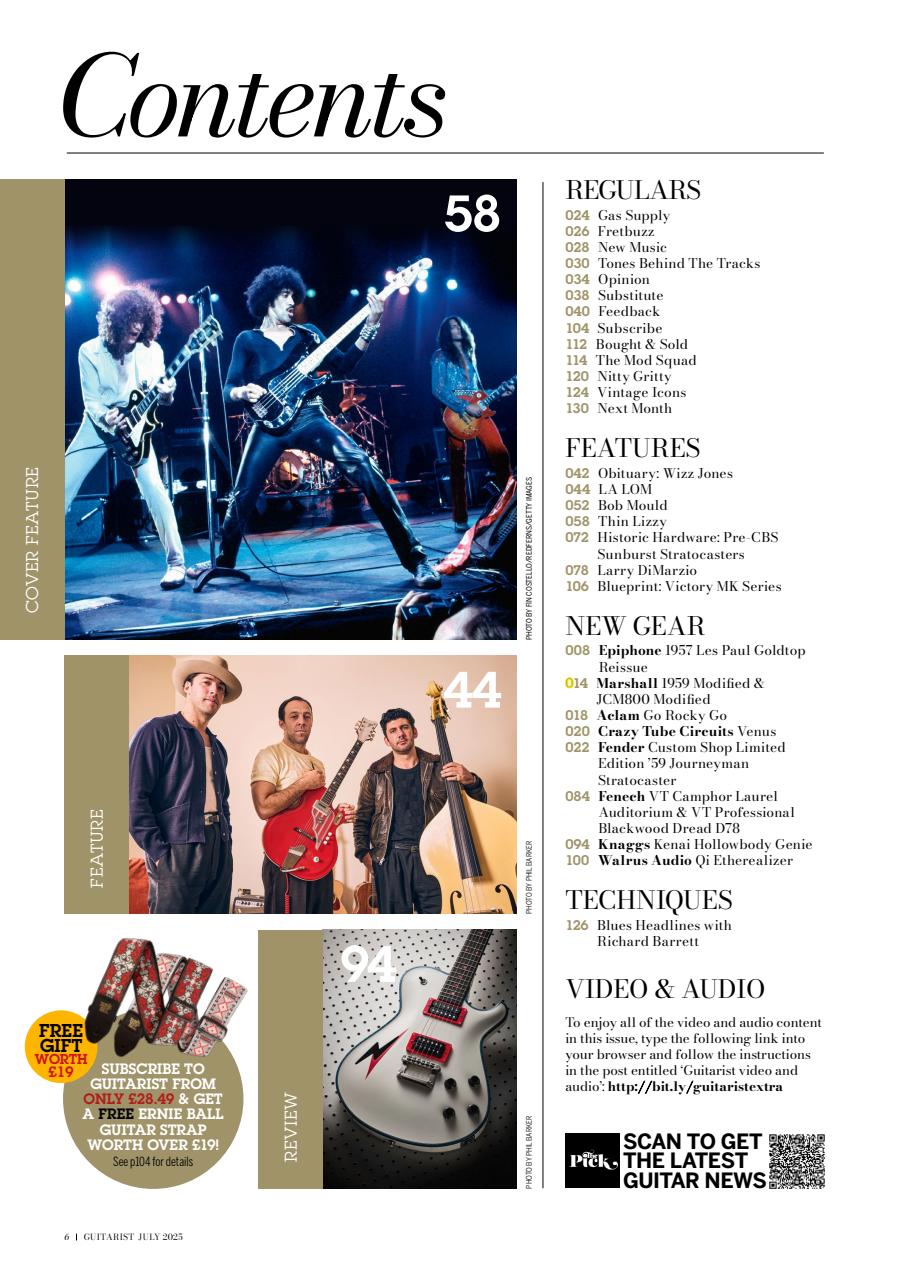 Guitarist Preview Pages