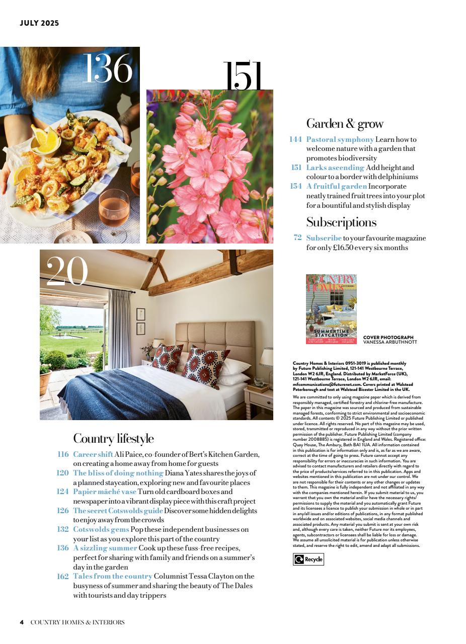 Country Homes & Interiors Preview Pages