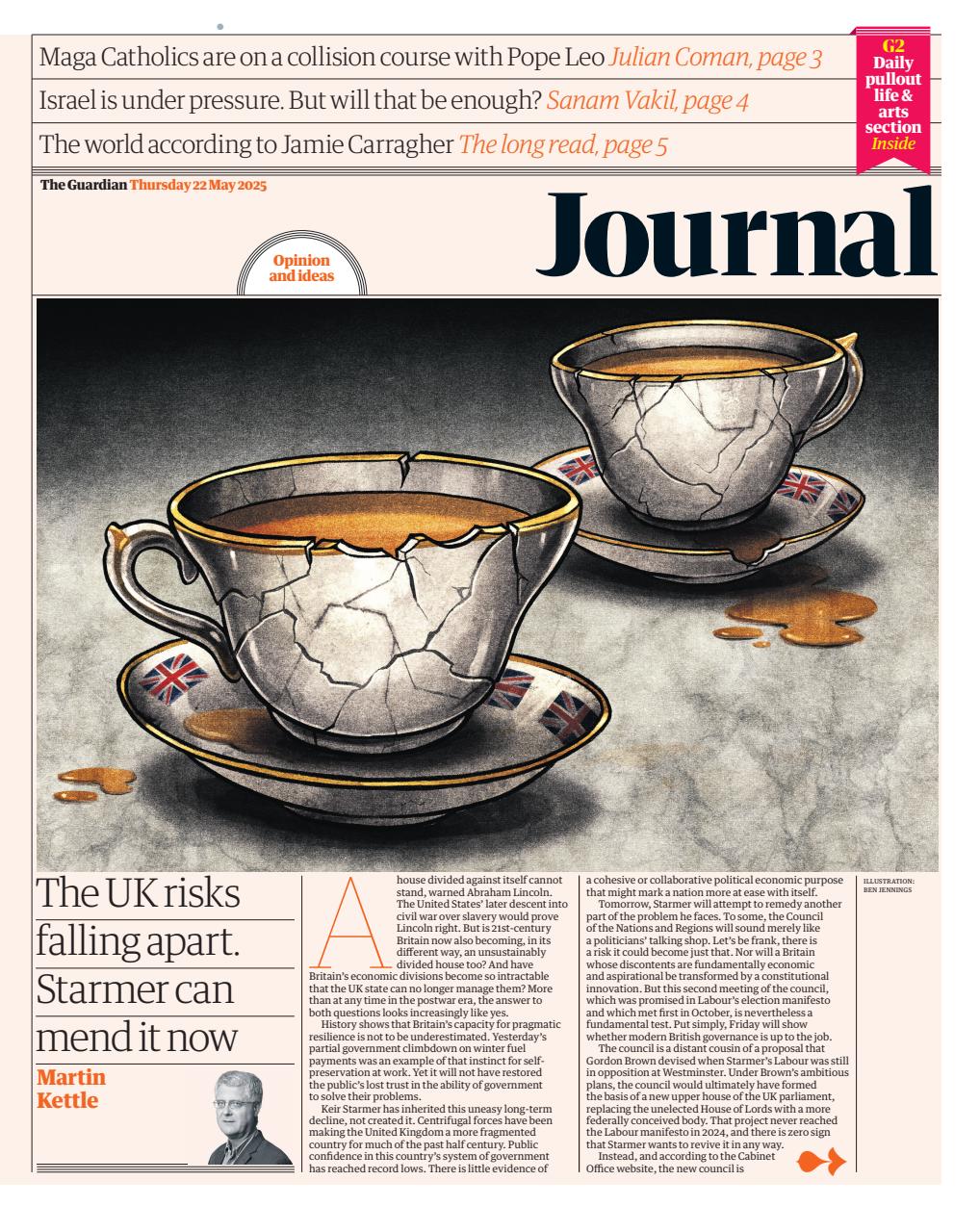 The Guardian Newspaper Preview Pages