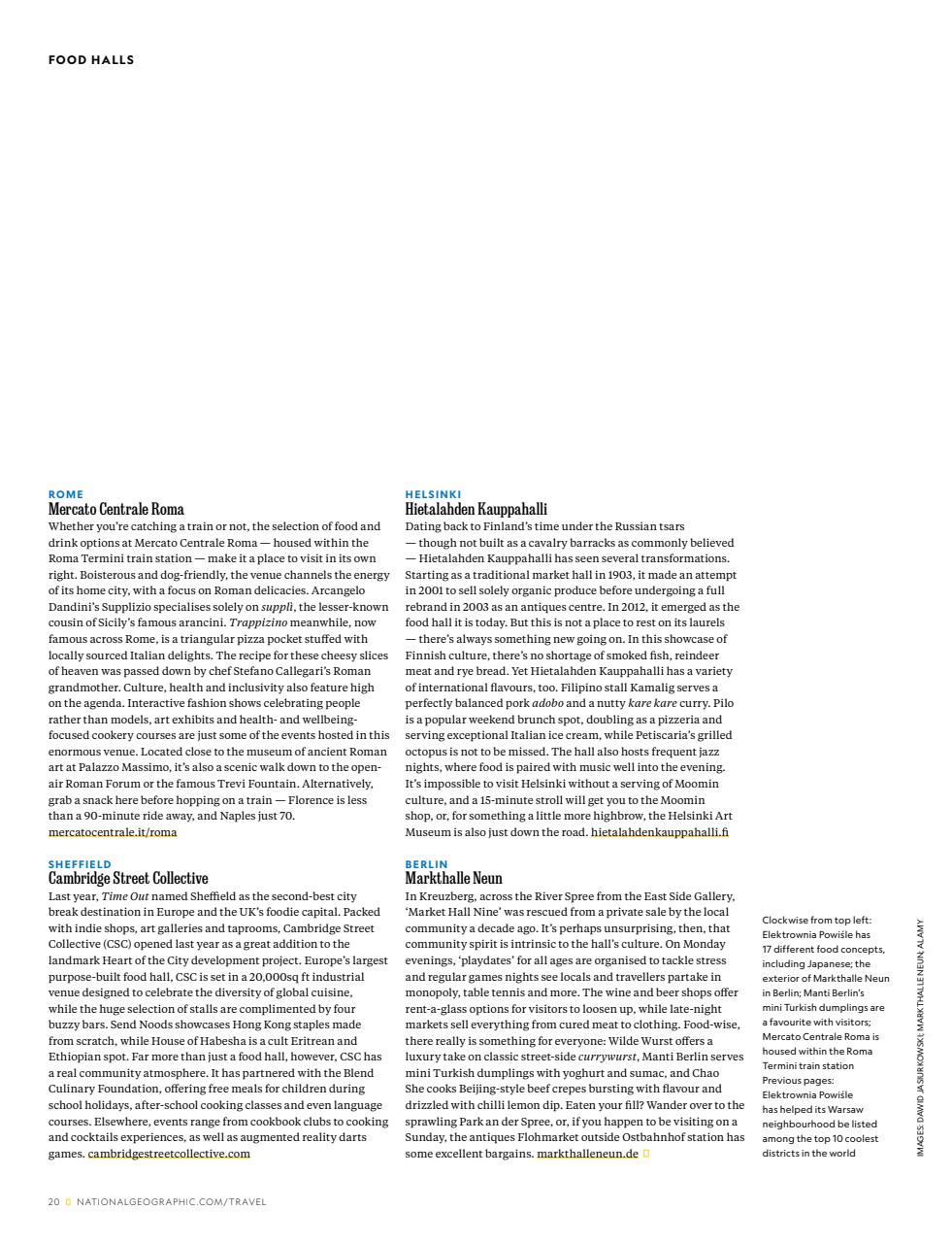 National Geographic Traveller UK Preview Pages