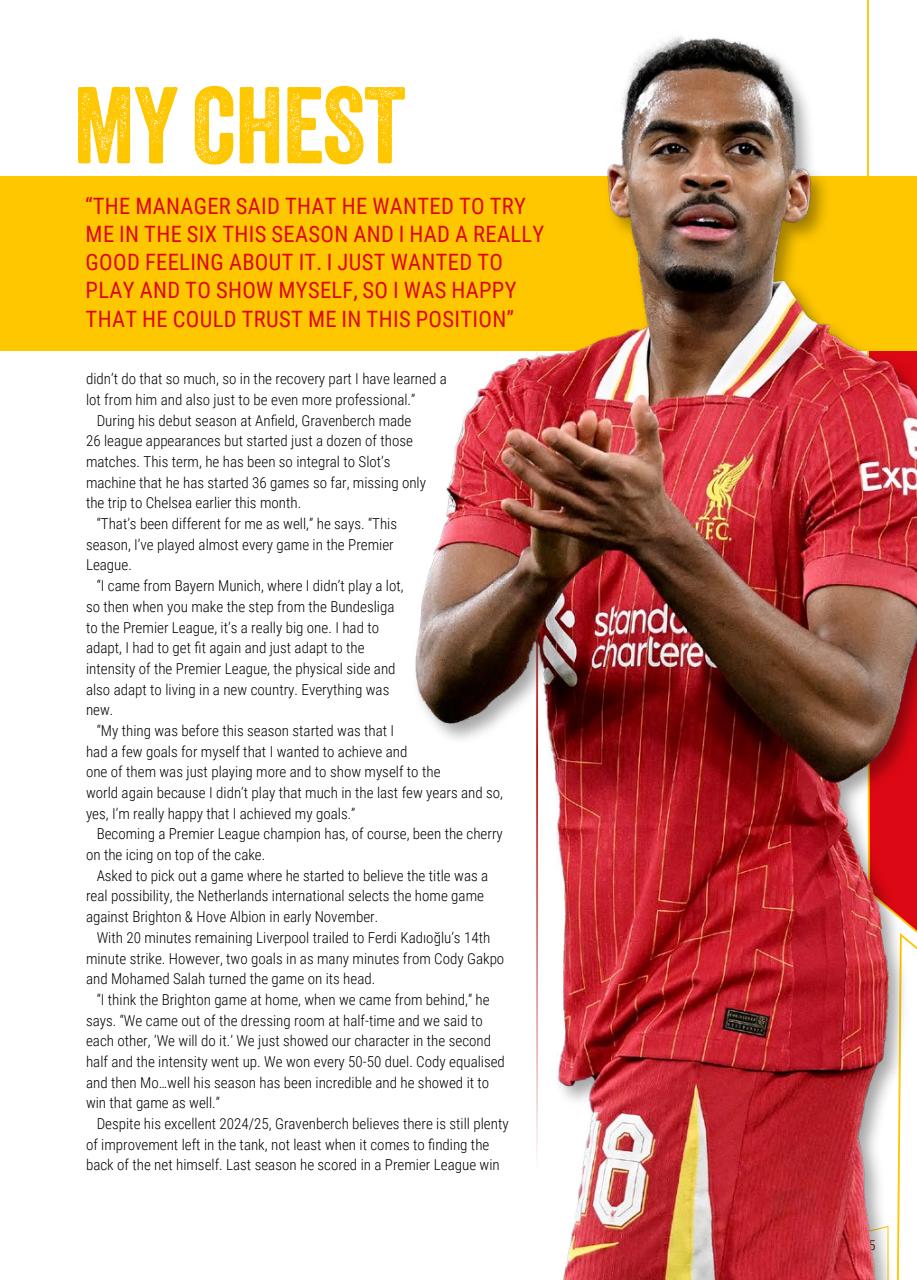 Liverpool FC Programmes Preview Pages