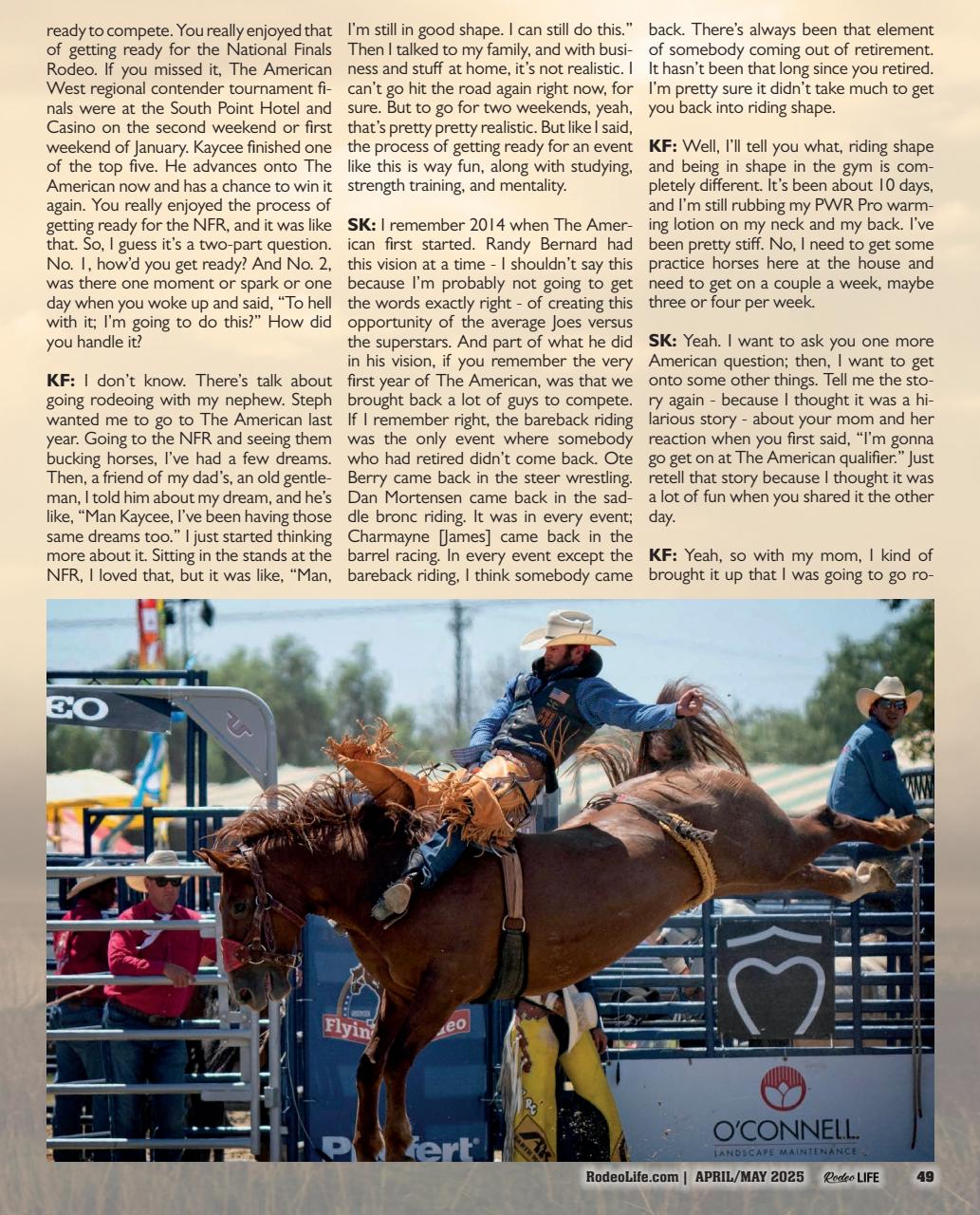 Rodeo Life Preview Pages