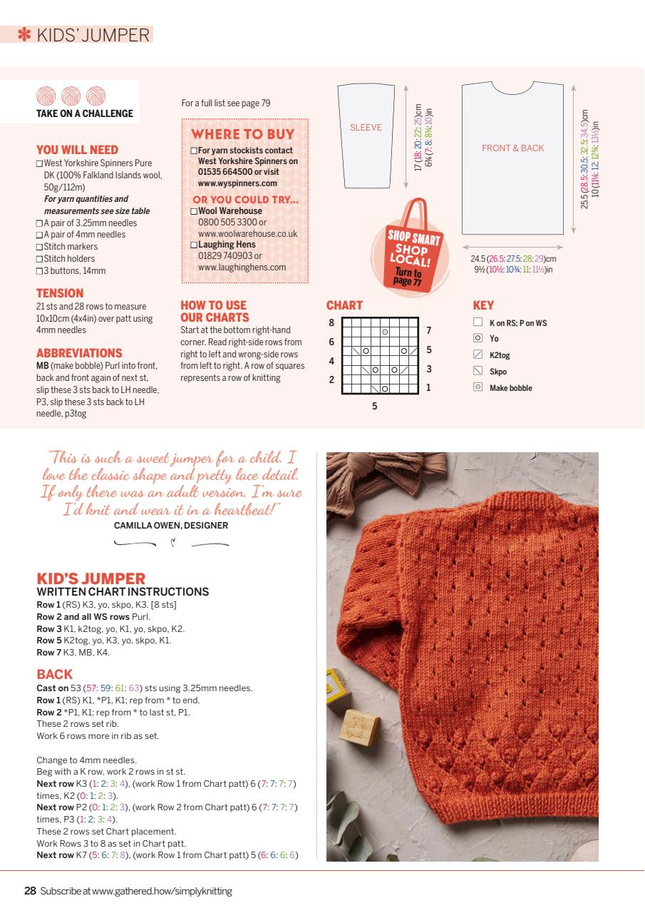 Simply Knitting Preview Pages