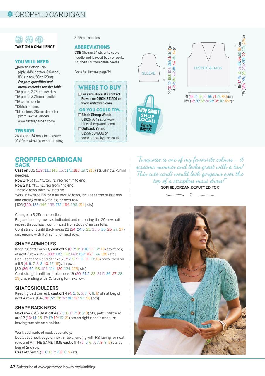 Simply Knitting Preview Pages