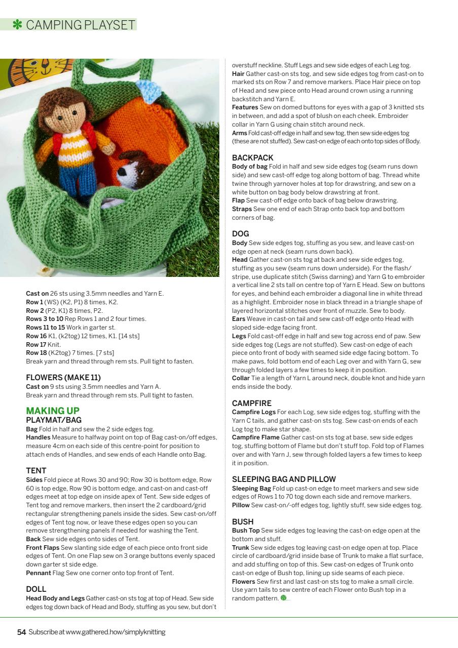 Simply Knitting Preview Pages