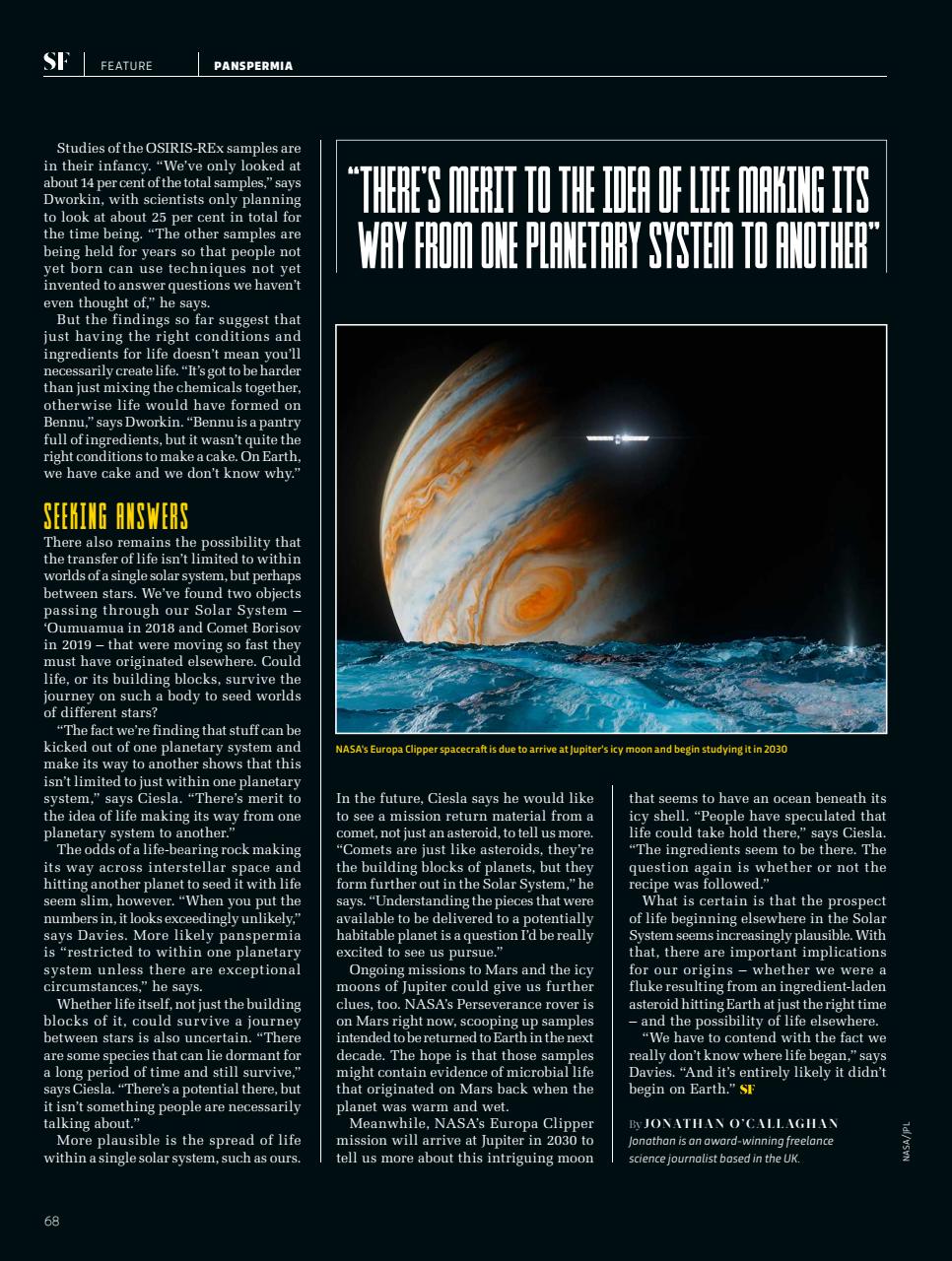 BBC Science Focus Magazine Preview Pages