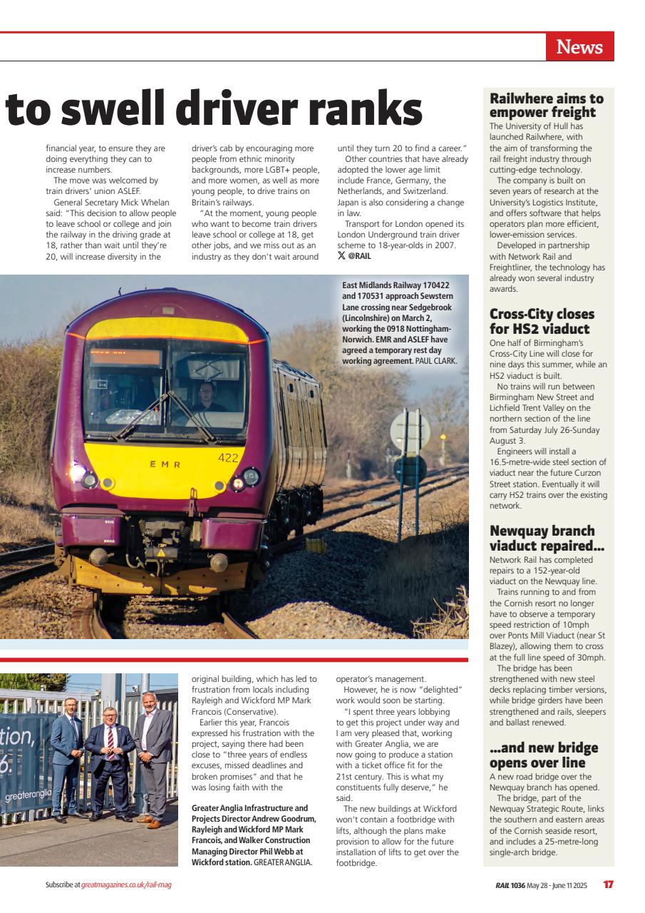 Rail Preview Pages