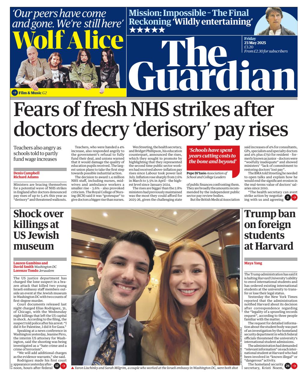 The Guardian Newspaper Preview Pages