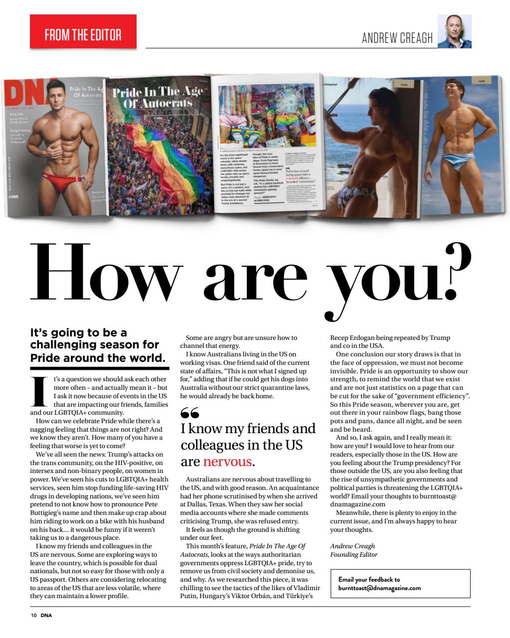 DNA Magazine Preview Pages