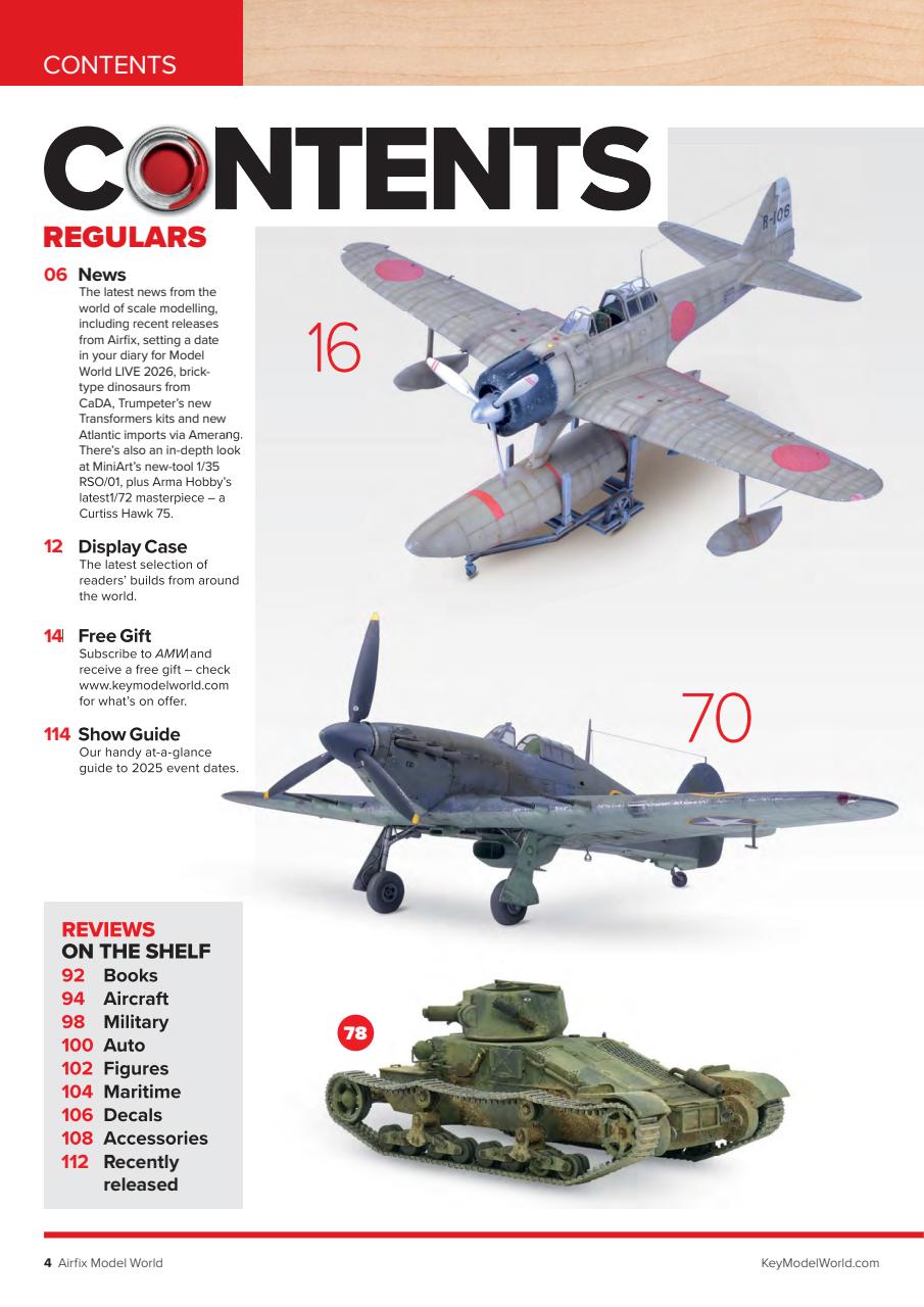 Airfix Model World Preview Pages