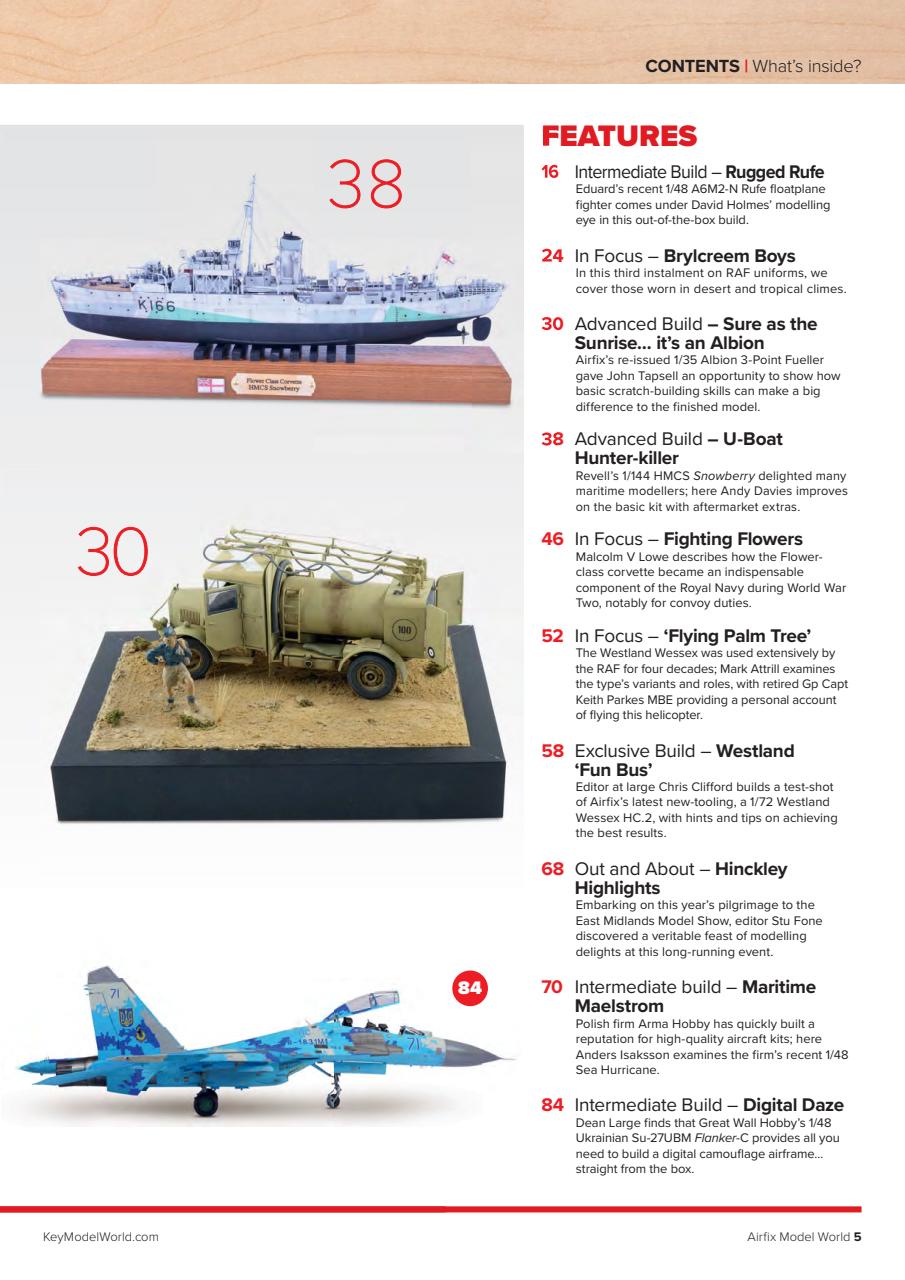 Airfix Model World Preview Pages