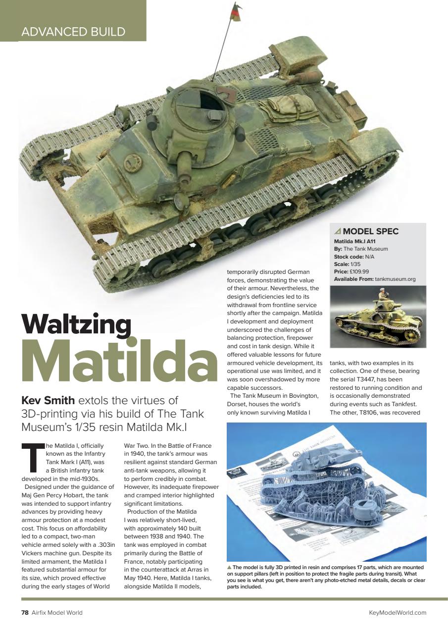 Airfix Model World Preview Pages