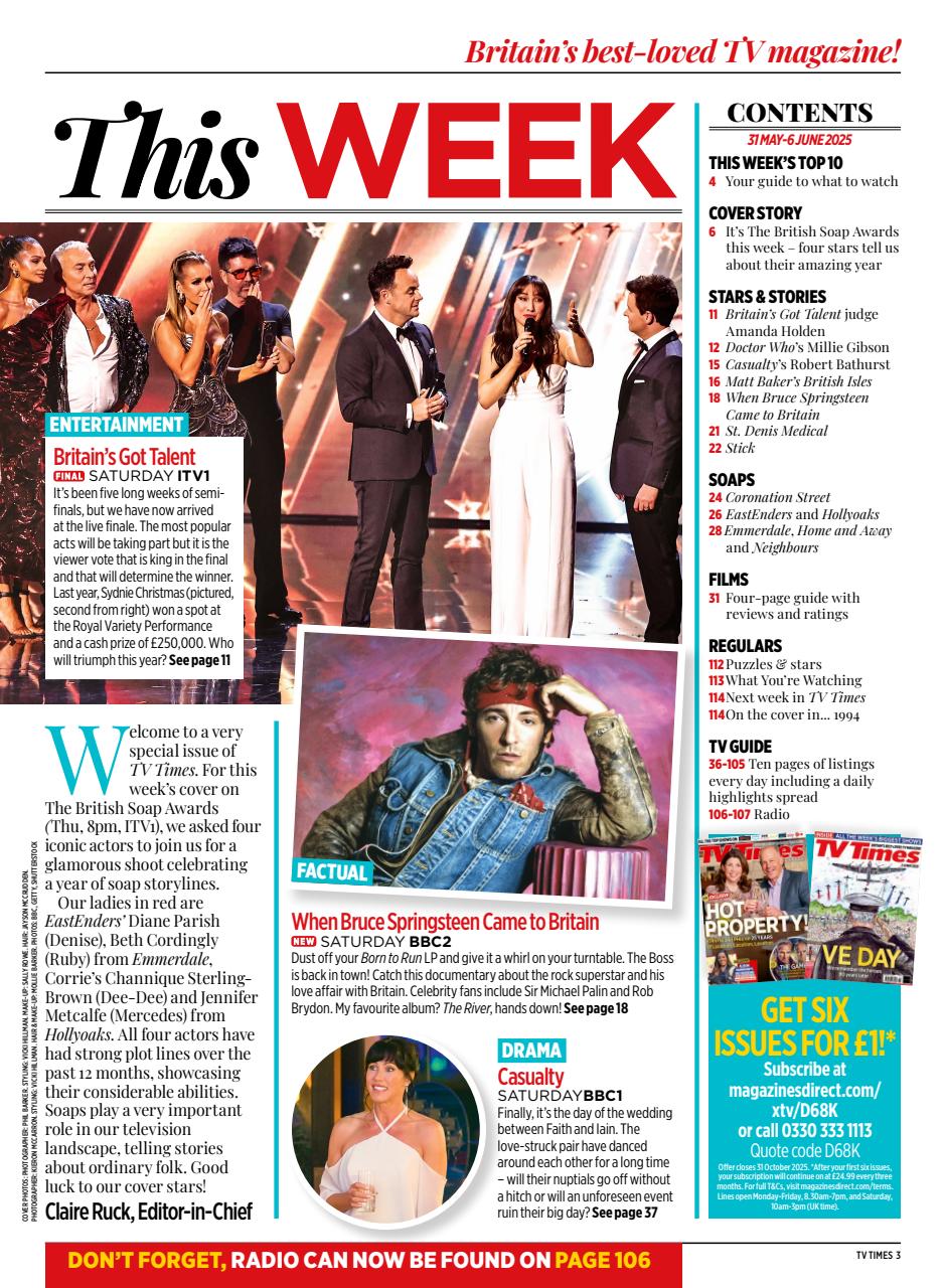 TV Times Preview Pages
