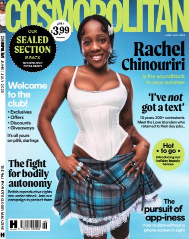 Cosmopolitan Magazine Subscriptions and June / July 2025 Issue