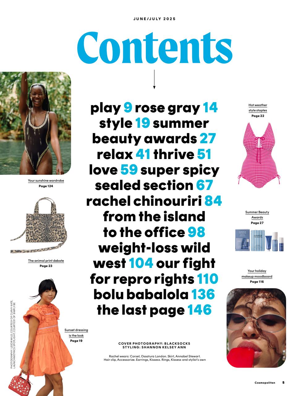 Cosmopolitan Preview Pages