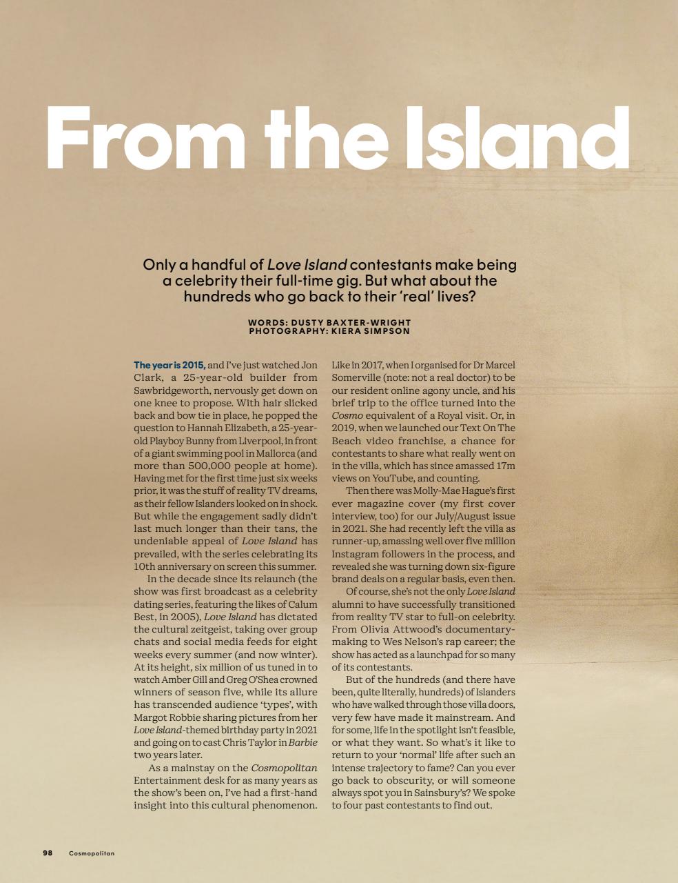 Cosmopolitan Preview Pages