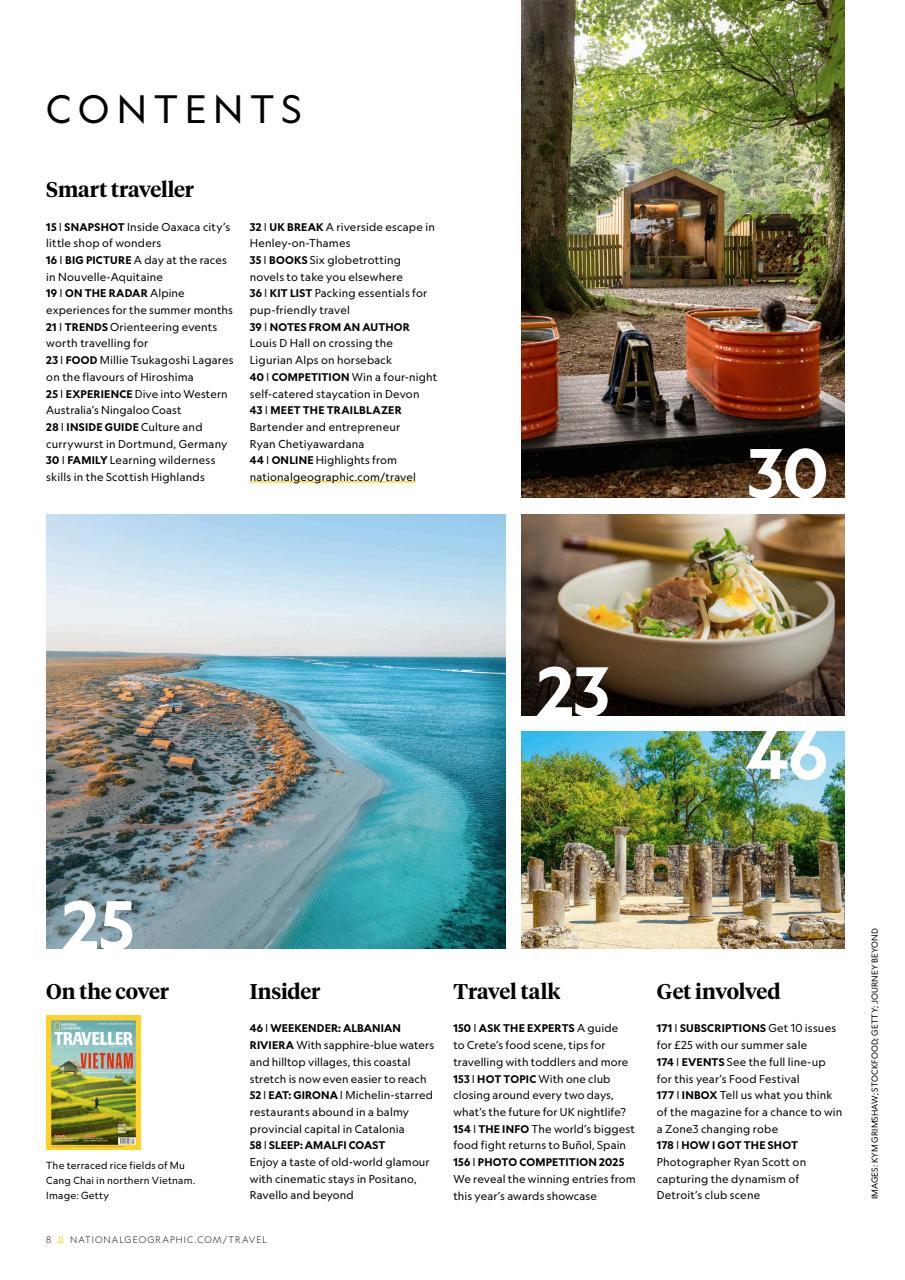National Geographic Traveller UK Preview Pages