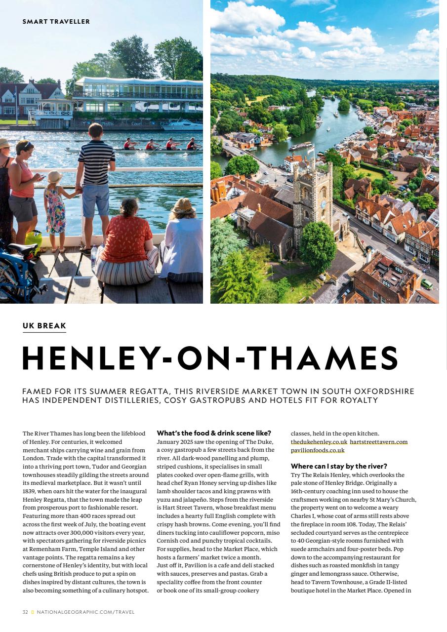 National Geographic Traveller UK Preview Pages